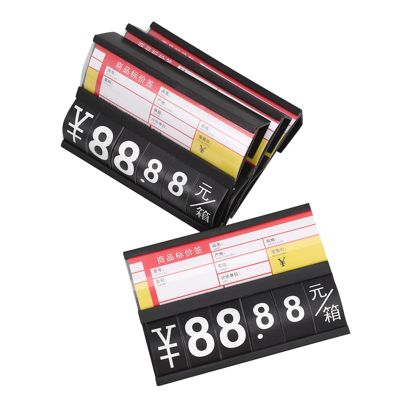 

4 шт. ценники для супермаркетов, этикетки из ПВХ, ценники для фруктов, овощей, мяса, свежей еды, розничный магазин