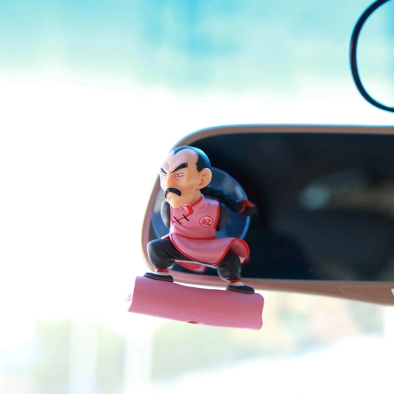 Anime Dragon Ball Son Goku Tao Pai Pai With suction cup Car ornament decoration Action Figure Mode Toy Doll Collection Gifts