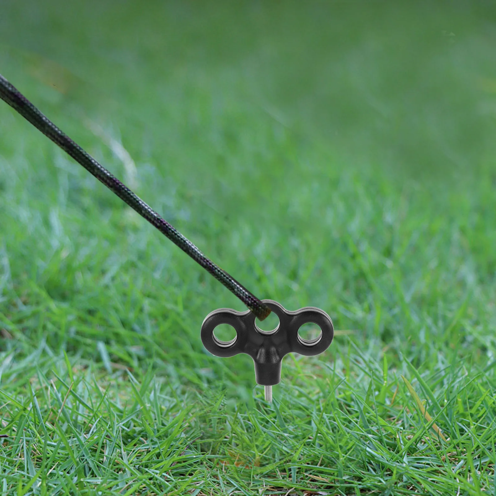 4 قطعة أوتاد خيمة شديدة التحمل أوتاد بلاستيكية متينة وخفيفة الوزن للتخييم على الشاطئ أوتاد قلعة نطاطة