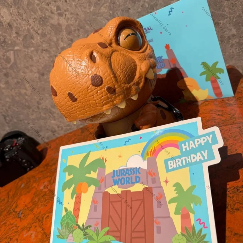 

2026 Genuine Jurassic World Series Popcorn Bucket Cinema Products Dinosaur Toy Figurine Commemorative Bucket Official
