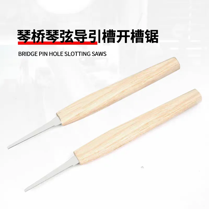 

Guitar bridge guide groove saw folk acoustic guitar bridge fixed string cone guide string groove tool