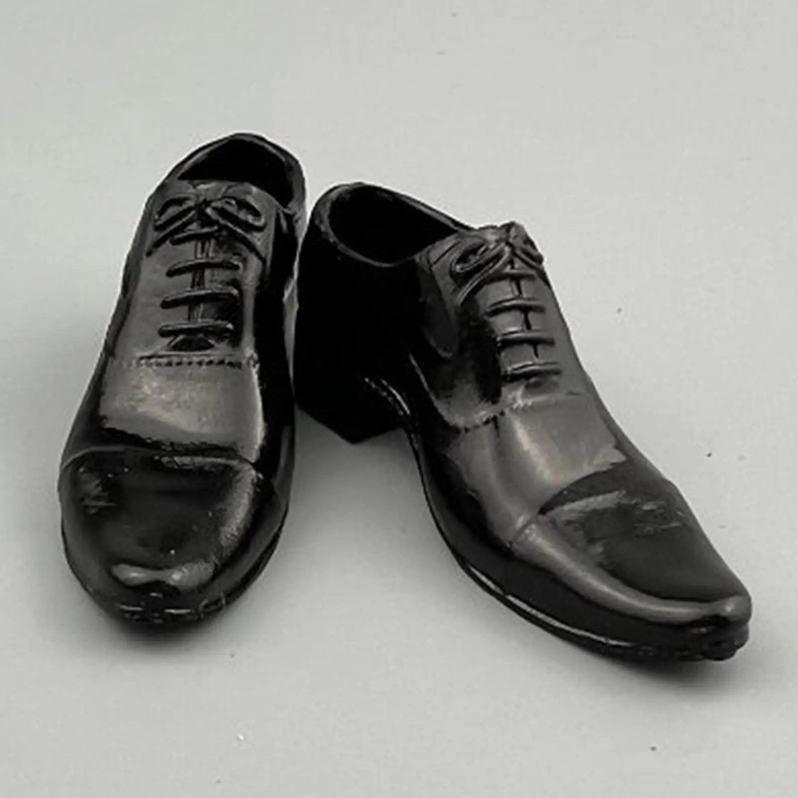 Sapatos para Figuras de Ação em Escala 1/6, Sólidos por Dentro, Acessórios de Fantasia para Bonecos, Modelos Miniatura para Figuras Masculinas de 12 Polegadas