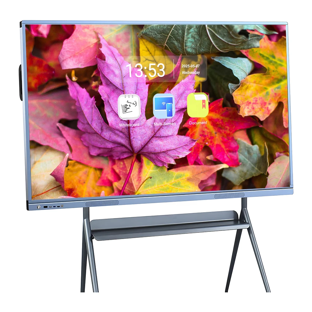 

Interactive 55" 4K Smart Board – Perfect for Interactive Classroom Teaching, Business Presentations, and Virtual Collaboration w