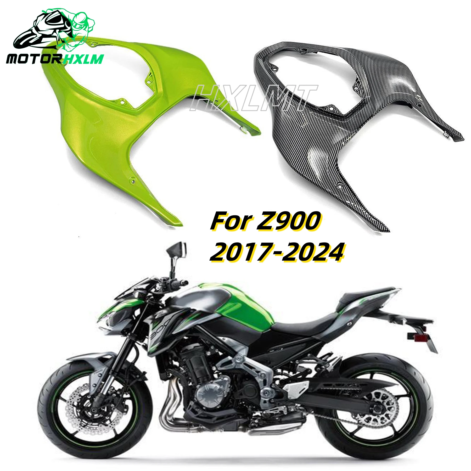 

Z 900 Motorcycle Accessories ABS Upper Rear Seat Fairing Cover Duck Tail Panel Seat Fit for Kawasaki Z900 ZR900 2017-2023 2024