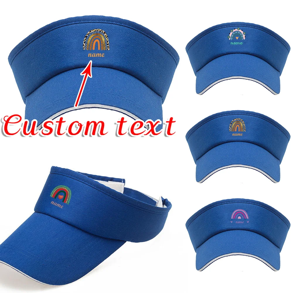 

Индивидуальное имя, уличная солнцезащитная шляпа, регулируемая женская хлопковая солнцезащитная шляпа унисекс, пляжная шляпа, портативная летняя шляпа от солнца