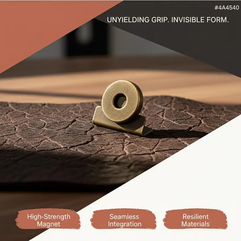 10Pairs Seamless Magnetic Button Hidden Buckle Snap Button For Shoulder Bag Wallet Clothes DIY Craft Accessories
