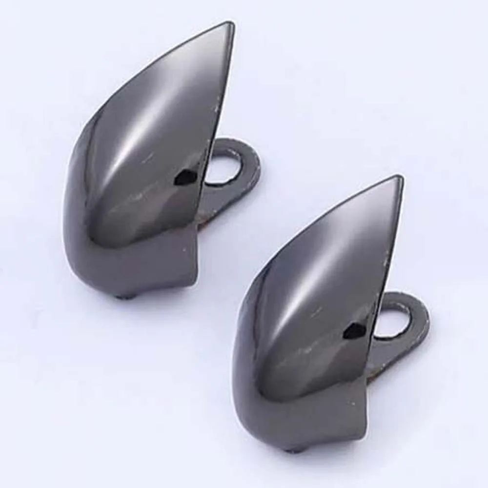 3 Pair / 2 Pair Alloy Metal High Heels Tip Covers Anti Kick Scratch Resistant Shoe Toe Protectors Pointed Shape