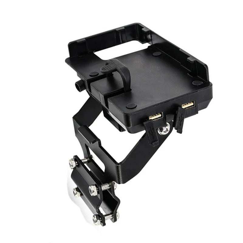 Motorcycle Front Phone Stand Holder Phone GPS Navigaton Plate Bracket For Honda Africa Twin CRF1000L 2018-2019