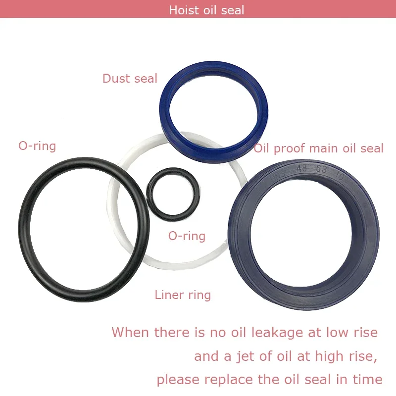 Repair Kit For Special Sealing Ring Of Hydraulic Cylinder Of Hoist Oil Seal Accessories