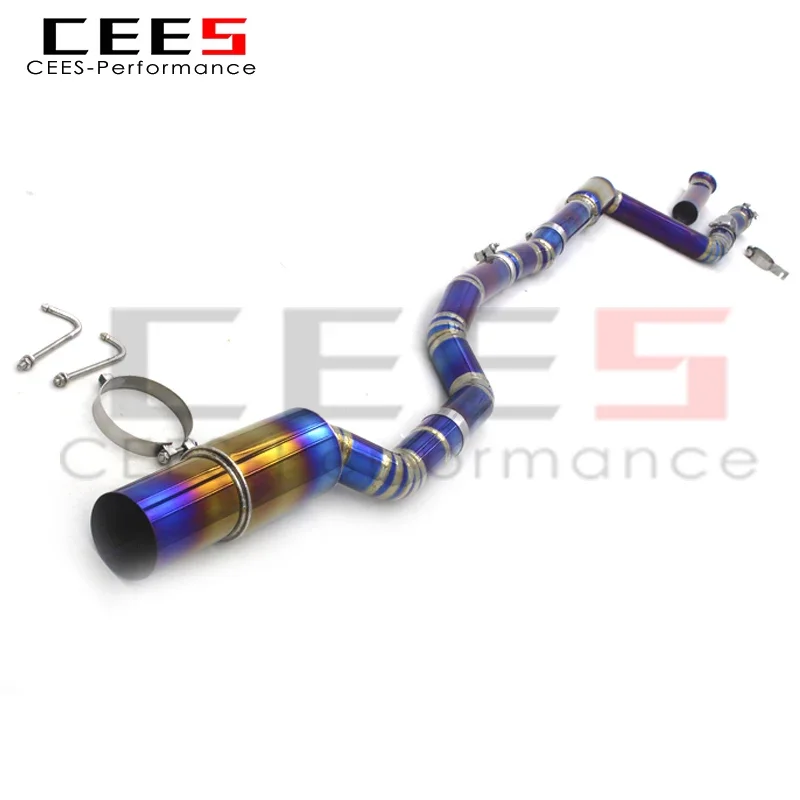 CEES for Toyota Supra A90 3.0T 2020-2023 Catback Exhaust Pipe High Performance Titanium Exhaust Pipe Muffler Car Exhaust System