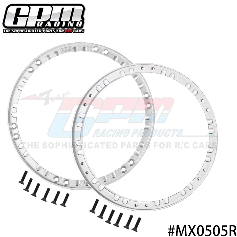 GPM Alu 7075 Rear Wheel Reinforcement Rings For LOSI 1/4 Promoto MX Motorcycle