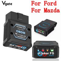 vLinker FS bt Supports HS-CAN MS-CAN Apple MFI Certification Automatic Connection BT OBD2 Car Diagnostic Tool Vgate Vlinker