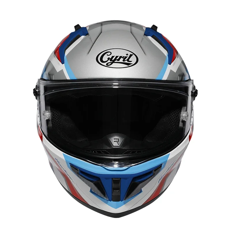 Cyril FF352 R1 Full Face Motorcycle Helmet Racing Moto Helmets DOT Certified Cacso Motorcycle for Adult Men Women with Tinted