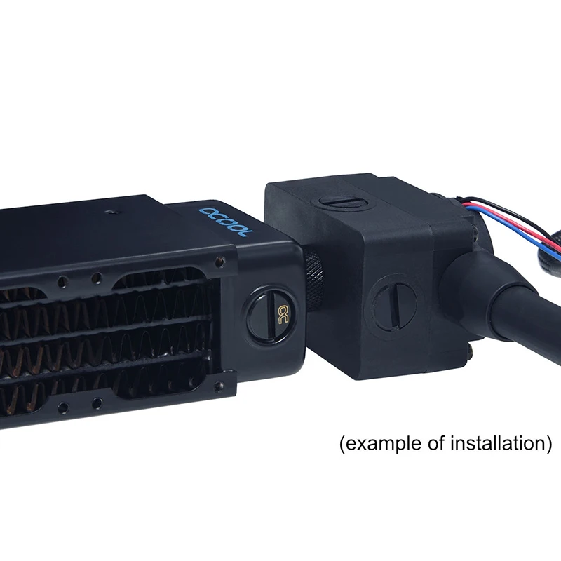 Alphacool Eisstation 40 DC-LT Reservoir For Enterprise Solution Water Cooling,Support Mount Compact Servers and Workstations