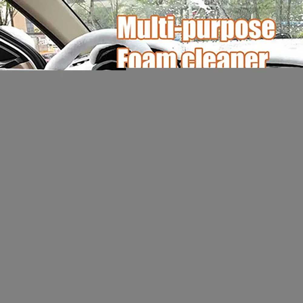 120ML Multi-Purpose Foam Cleaner Car Dashboard Leather Cleaner Remove Dirt Car Interior Refurbishment Beauty Care