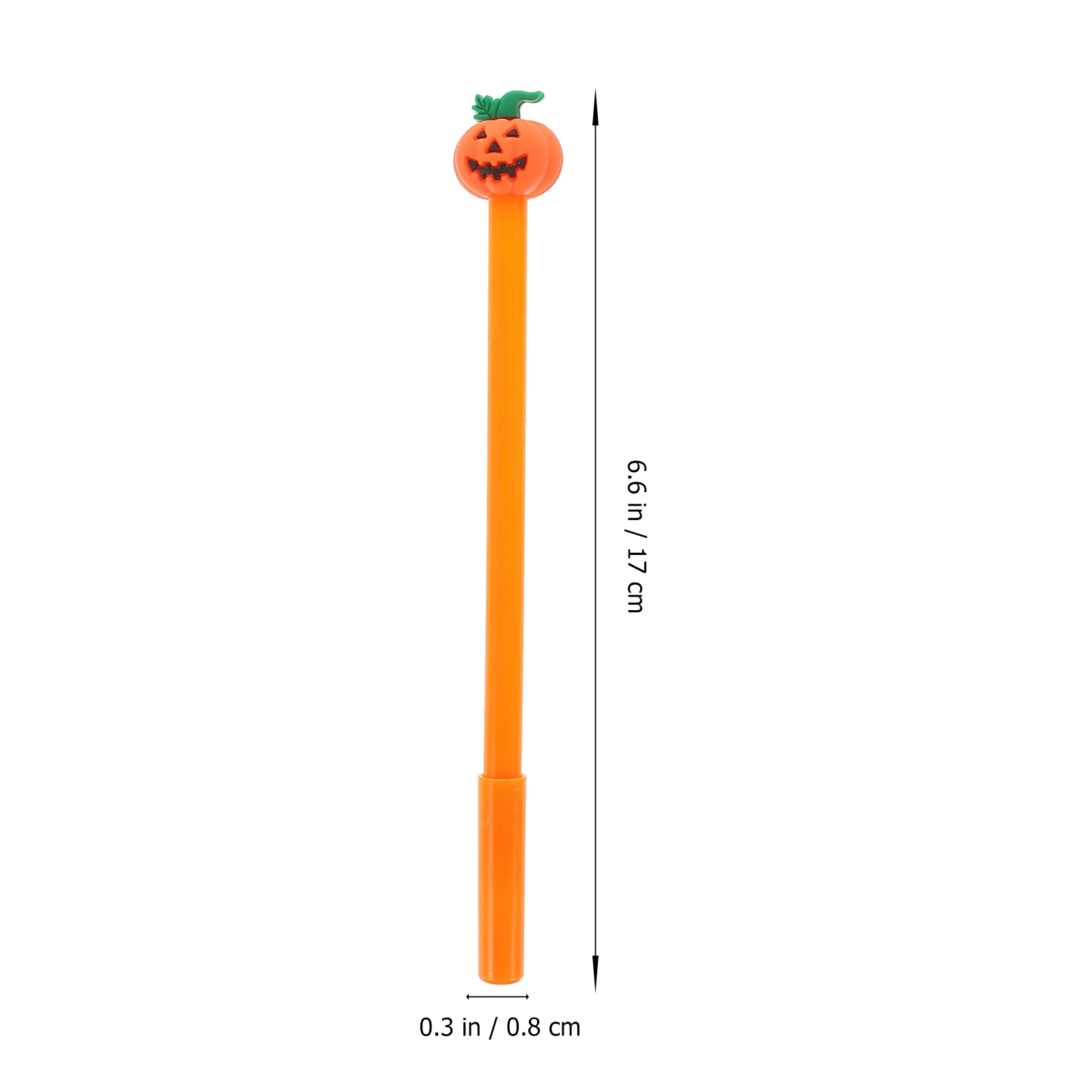 

30 Pcs Pumpkin Pen Gel Ink Pens Novelty Halloween Party Favor Office School Bulk 's Plastic Signature for Aesthetic