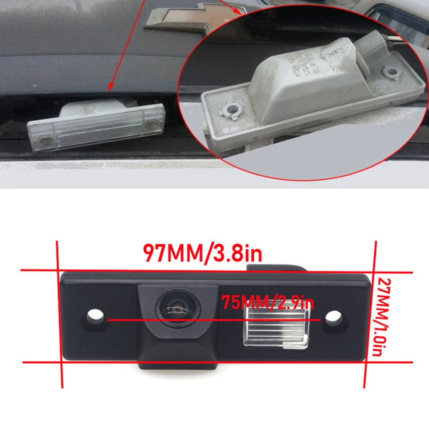 CCD HD Fisheye Rear View Camera For Chevrolet Orlando 2010 2011 2012 2013 2014 2015 2016 2017 2018 Car Reverse Monitor