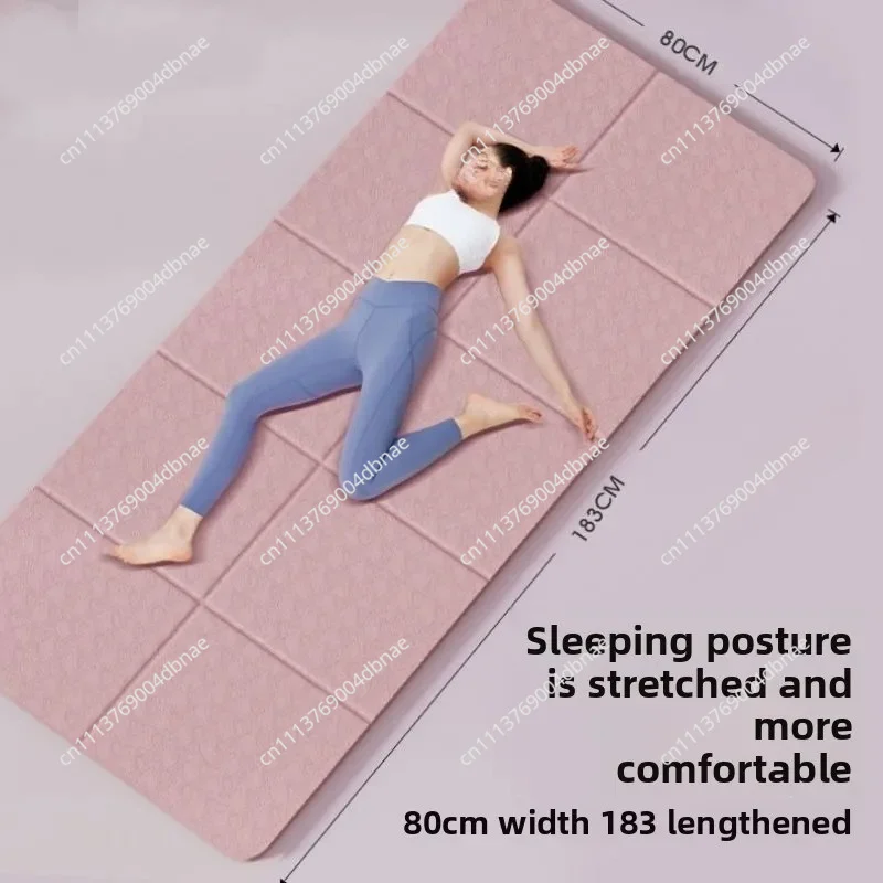 Slightly Defective Foldable Yoga Mat Portable Non-Slip Fitness Pad Home Use for Sleeping Students' Lunch Break Children Nap Mats