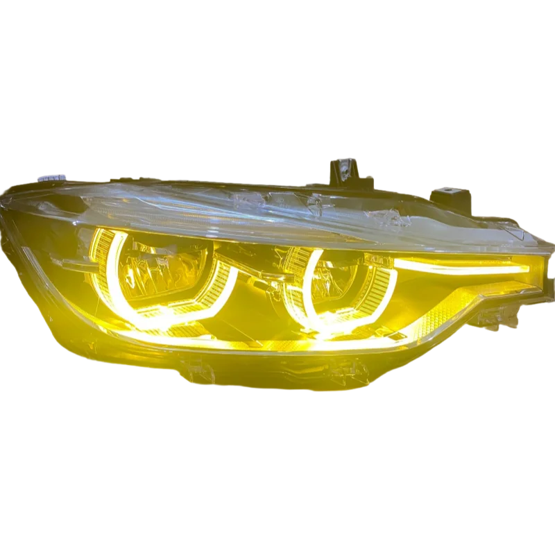 

New 2014-2018 for 3 Series F30 F31 320i 328i 330i LED Headlights Upgrade Yellow DRL Plug Play 12V
