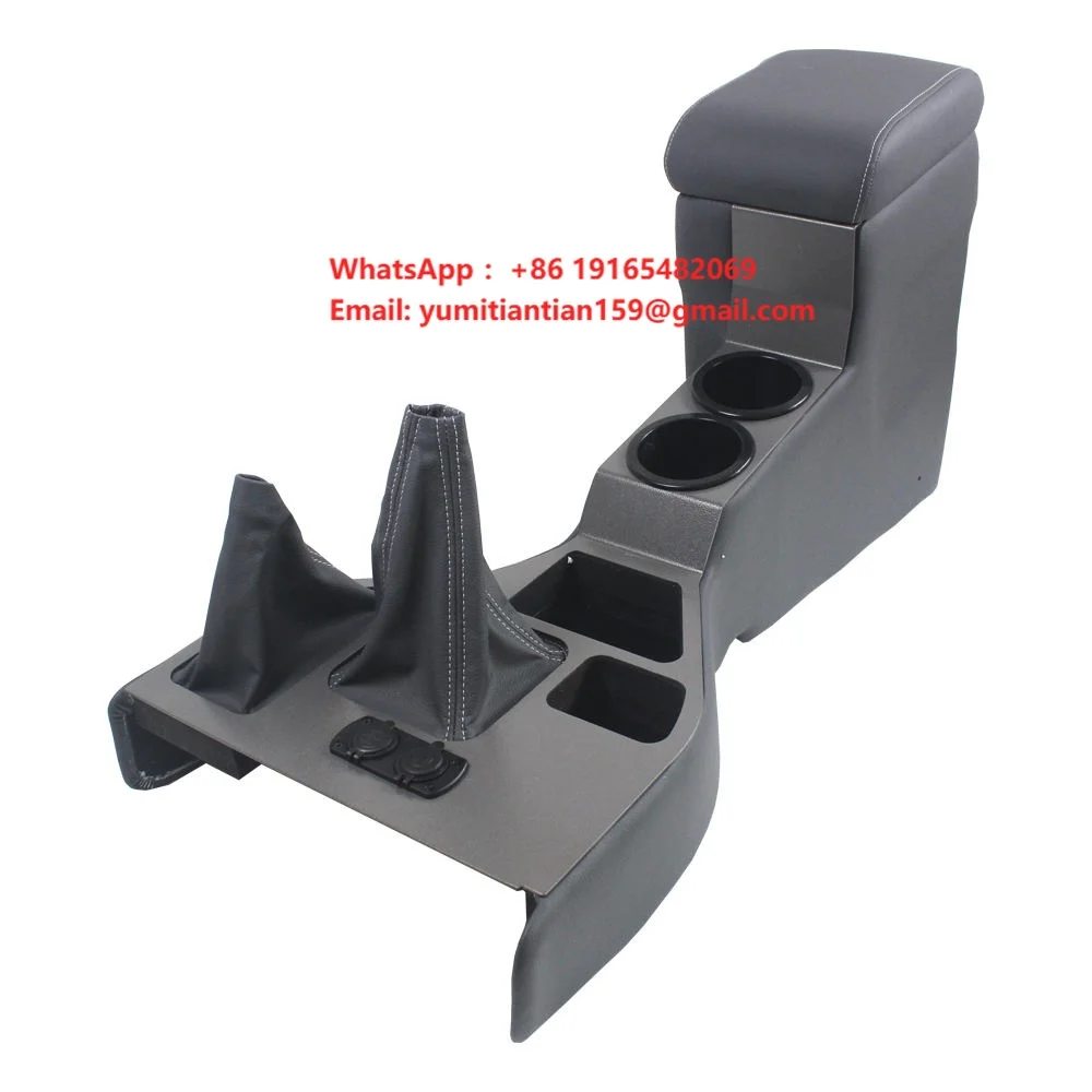 Auto-y Full Length Centre Console Amrest Organizer for T oyota Land Cruiser 76 79 LC76 LC79 Dual