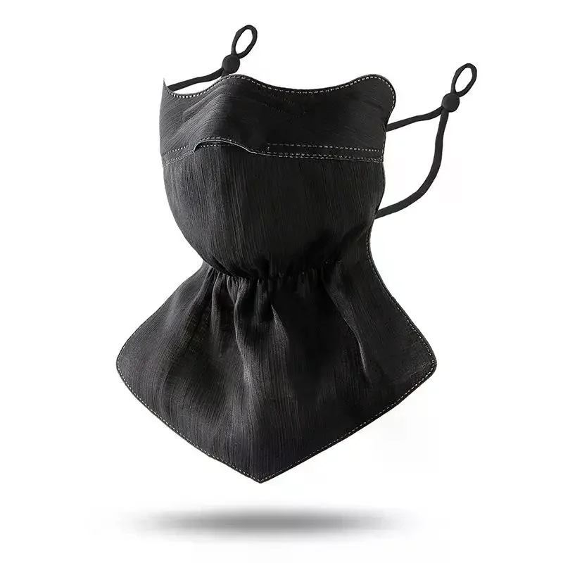 Sun Protection Mask Breathable Ear Loop Mask Sunscreen Anti-UV Face Covering Thin Breathable Sports Neck Gaiter