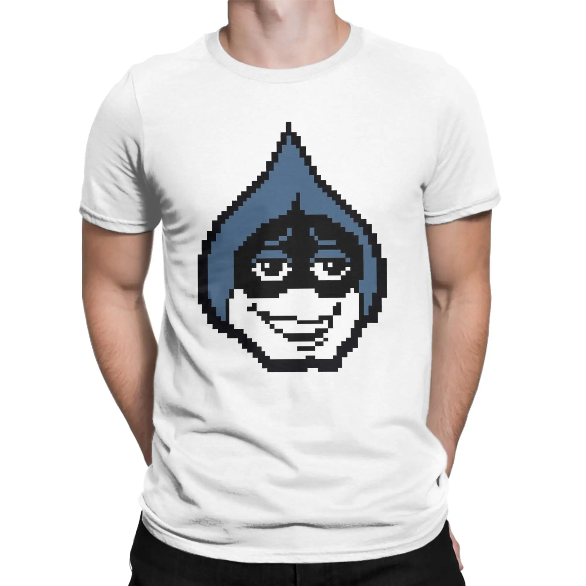 Men T-Shirts Deltarune Lancer Novelty Cotton Tees Short Sleeve  T Shirts O Neck Clothing Plus Size
