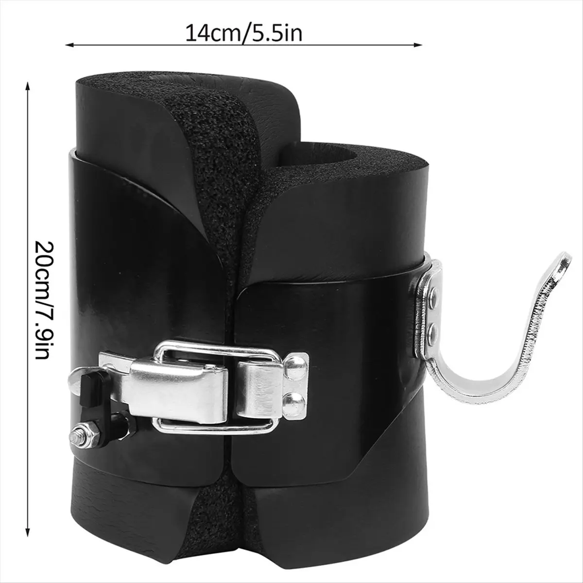 Okay 1Pair of Hanging Pull Up Boots Anti-Inversion Hang Up Boots for Home Gym Fitness Neck Back Pain Relief Upside Down Shoes