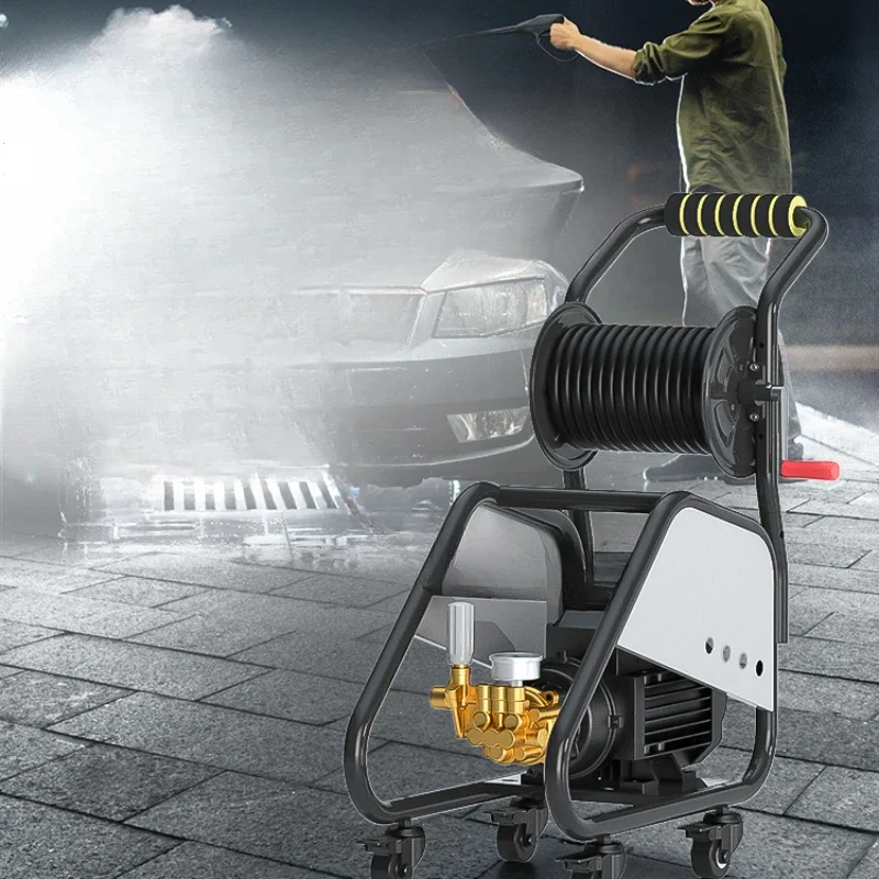 Car washing machine, household 220V high-power high-pressure cleaning pump, brush car special powerful turbocharged car