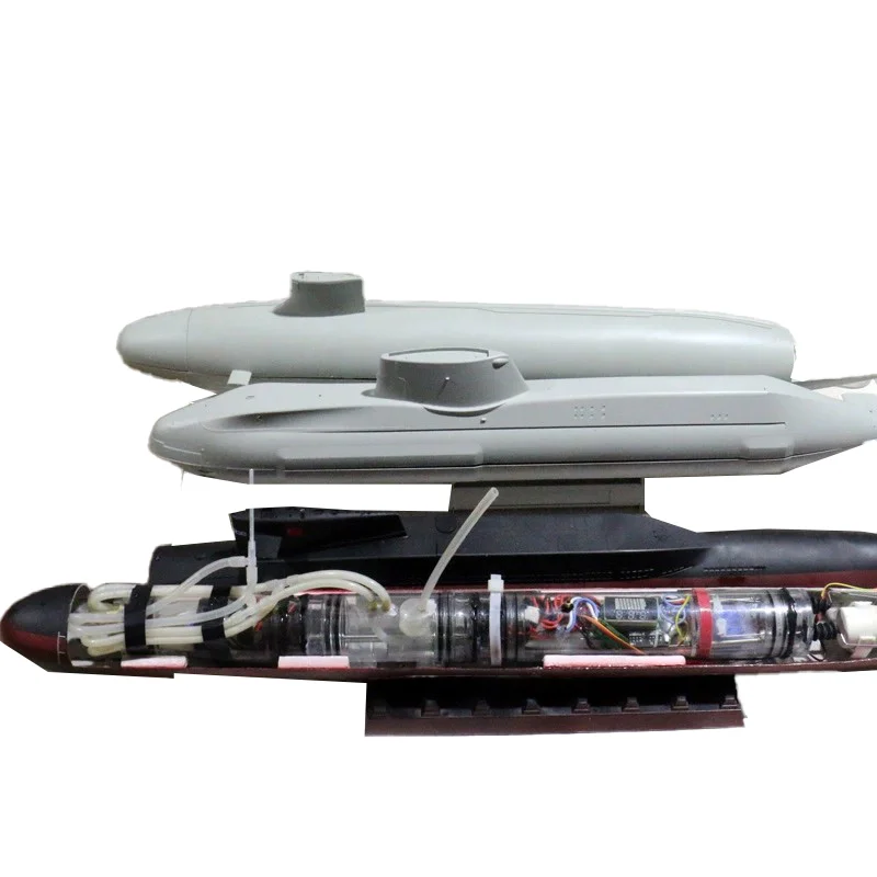 1/144 RC Remote Control Submarine Submarine Model Kit Static Modification Custom Sealed Cabin Model Ship Model