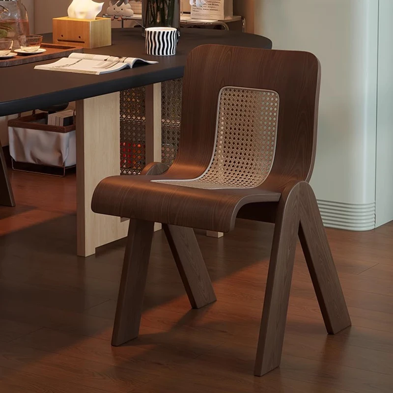 Modern Aesthetic Dining Chairs Classic Premium Nordic Trendy Dining Chairs Vintage Outdoor Chaise Salle A Manger Furniture