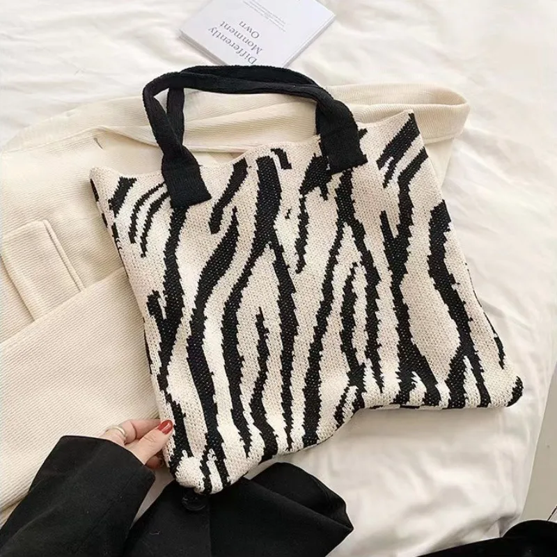 

Высокое качество, хит продаж, дорожная сумка для кампуса, универсальная вязаная большая сумка, ручная сумка на плечо, модная большая вместимость