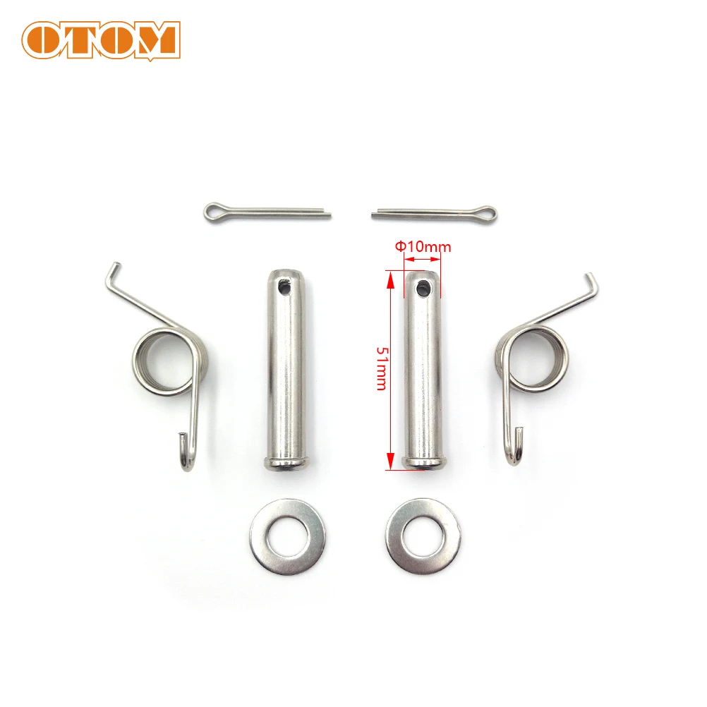 OTOM New Foot Pegs Mount Kit Pins Motorcycle Footrest Pedal Pads Bolt For KTM SX XCF XCW EXC EXCF Husqvarna TE FC FX 250 450 530