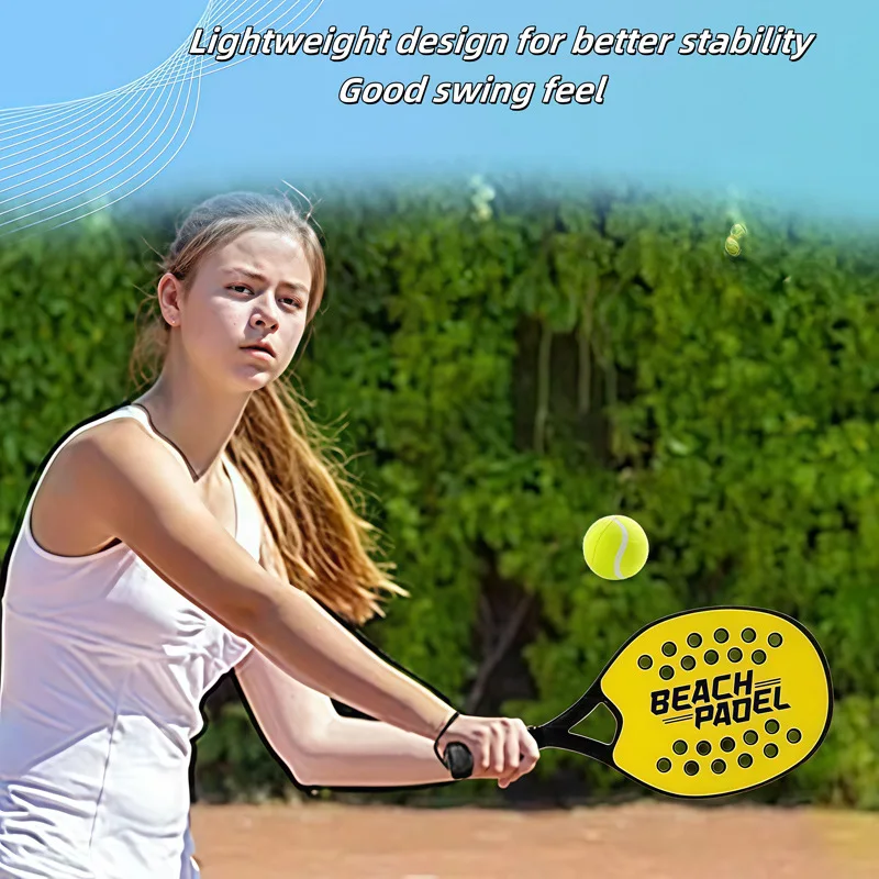 Board Racket Board Tennis Feather Beach Racket Jongens en meisjes Buitensporten Sportspeelgoed