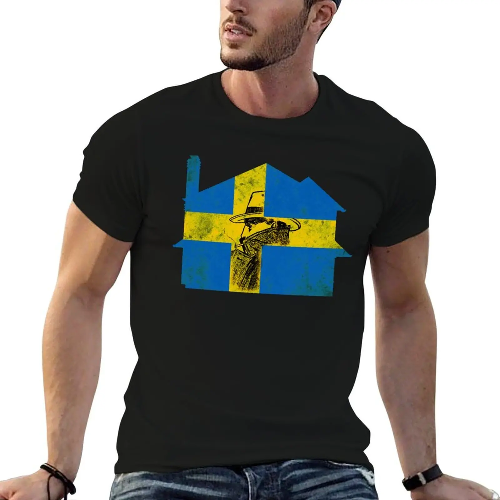 

Swedish House Mafia Parody T-Shirt t shirts for man cotton soft t shirt man casual anime t shirts oversize T-shirt