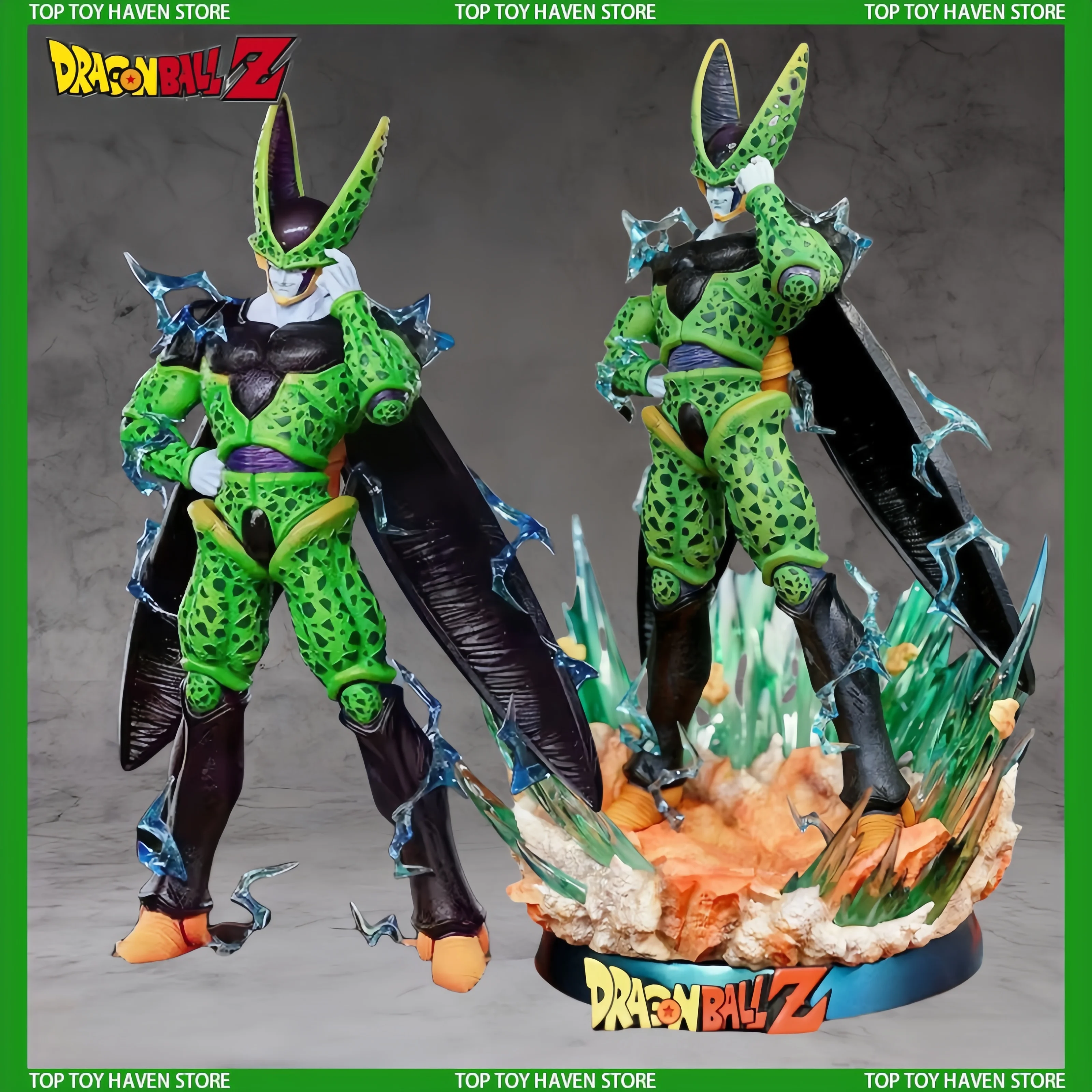 

35cm Hot Sale Dragon Ball Z Perfect Cell Figure Cell Figurine Action Figures Pvc Statue Collection Model Toys Gift
