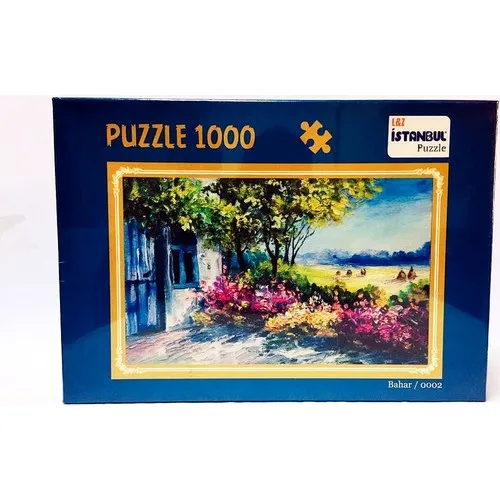 Istanbul Puzzle Spring Themed 1000 Piece Jigsaw Puzzle