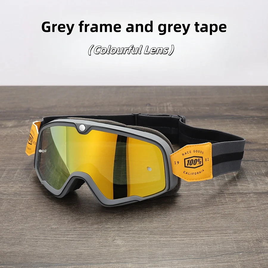 Vintage Harley Motorcycle Goggles off-road Riding Windscreen Anti-Fog Glasses Skiing Helmet Goggles Accessories for Outdoors