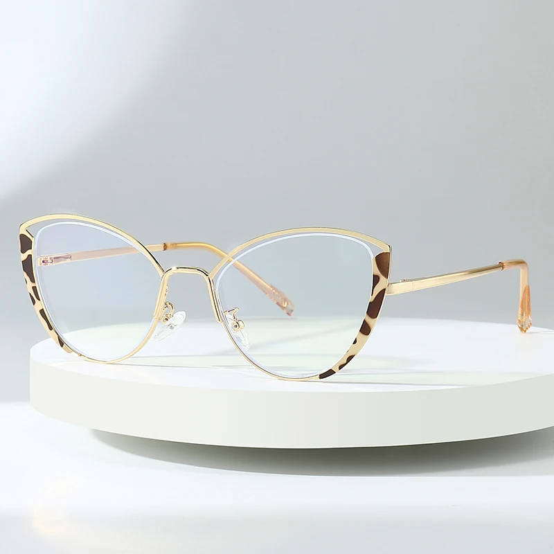 

KIYO Brand New Cat Eye Women Wholesale Anti Blue Light Blocking Optical Frame Glasses Spectacle Eyeglasses Eyewear Frames 9715