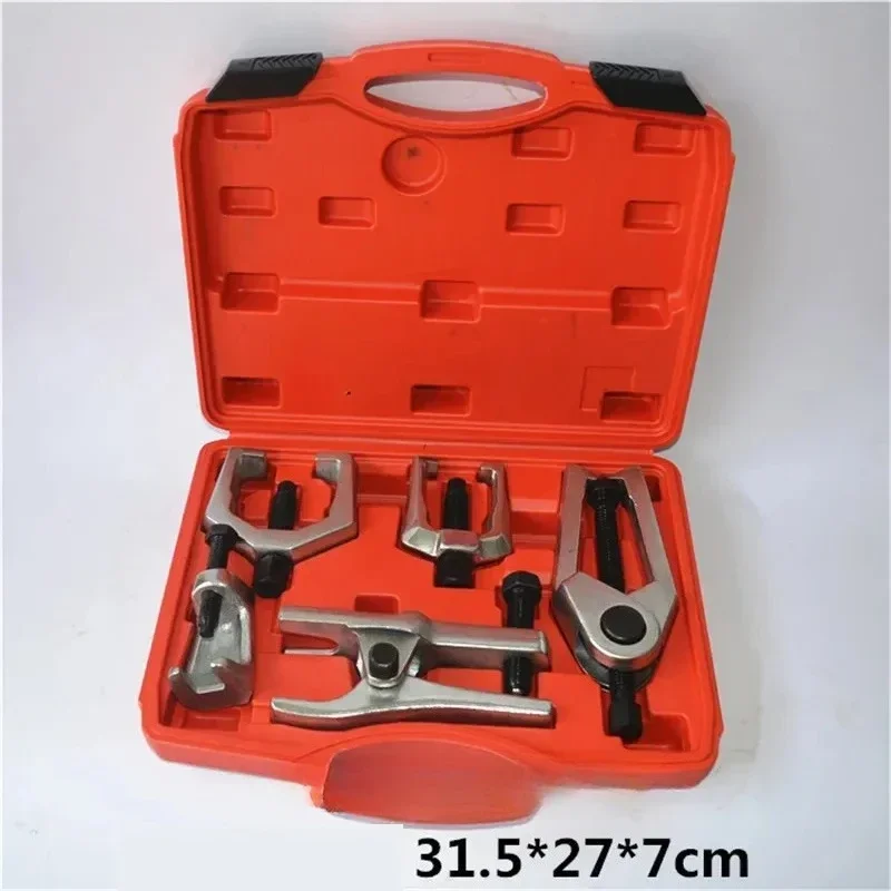 

6PCS Front End Service Tool Kit Ball Joint Separator Pitman Arm Tie Rod Puller, Ball Joint Separator Tie Rod Remover Tool