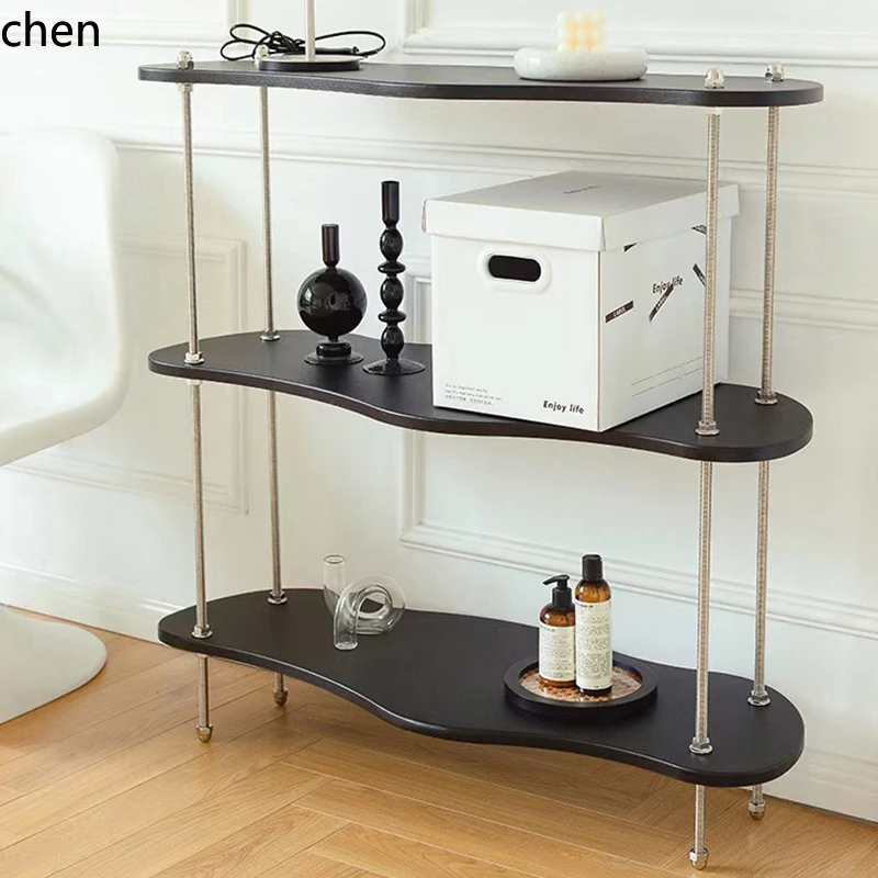 simple modern DIY bookshelf living room balcony multi-layer home storage shelf creative medieval flower stand