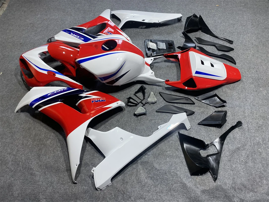 New ABS Motorcycle Fairings Kit Fit For Honda CBR1000RR 2006 2007 cbr1000 RR CBR 1000RR 06 07 bodywork fairing set Red blue view 3