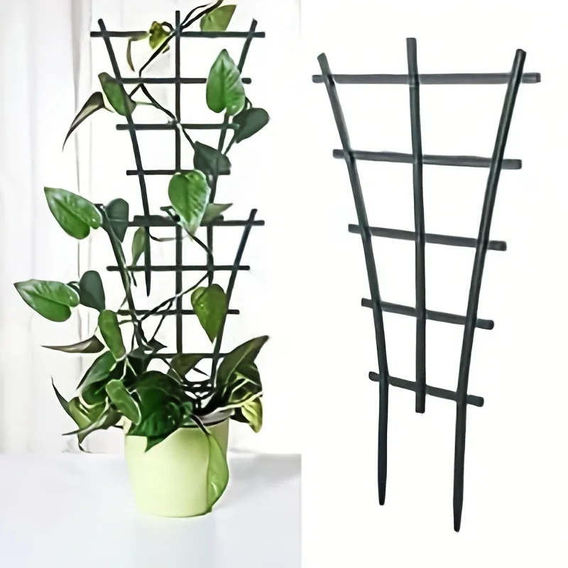 Escaleras de enrejado de plantas apilables |   Uso interior/exterior, ideal para escalar enredaderas, rosas, lavanda y más |   Soporte moderno para plantas.