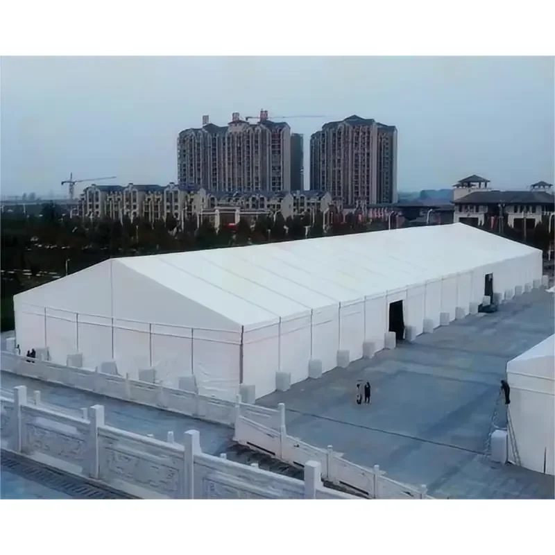 Professional Outdoor Pavilion Structure for Real Estate Display Property Fairs Sales Events Exhibition Tents