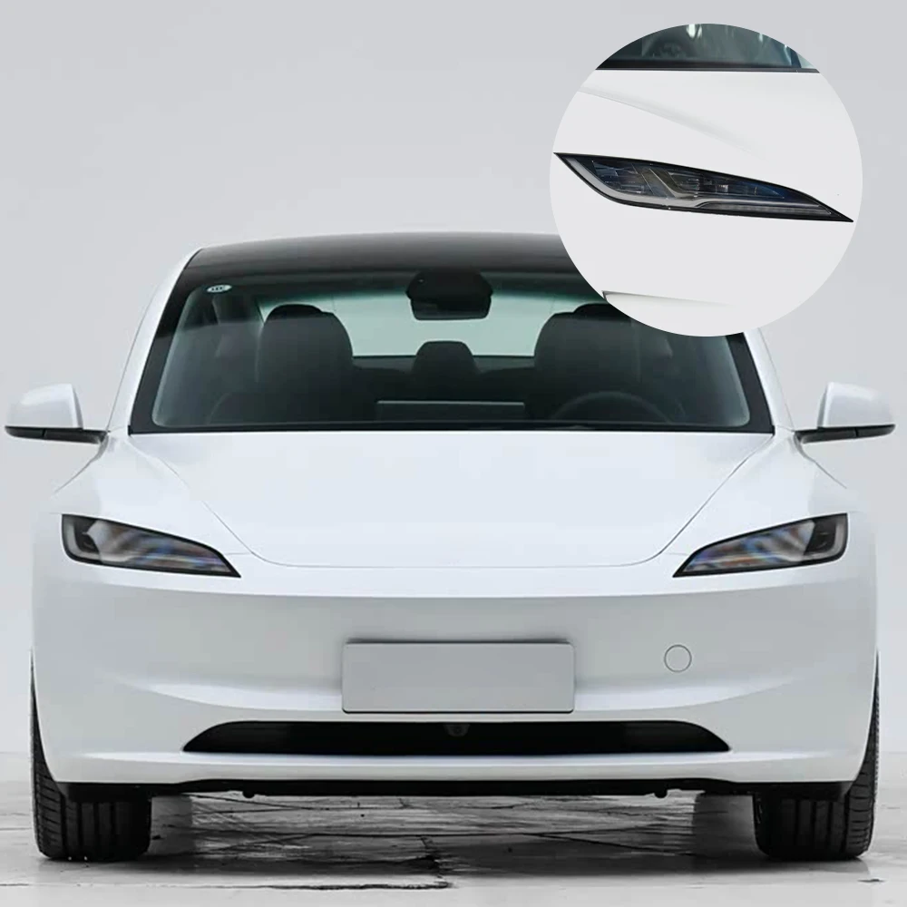 para-tesla-model-3-2017-2026-kit-de-pelicula-protetora-de-farois-em-tpu-pre-cortada-preto-fume-de-alto-brilho-ppf--capa-de-vinil-anti-risco
