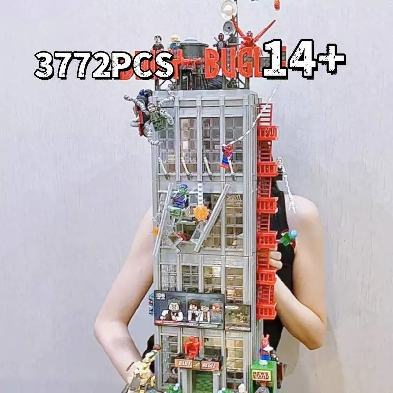 

2026new 3772PCS The Bugle Building Of Daily Classic Building Blocks Compatible 76178 78008 Bricks Birthday Christmas Gifts For