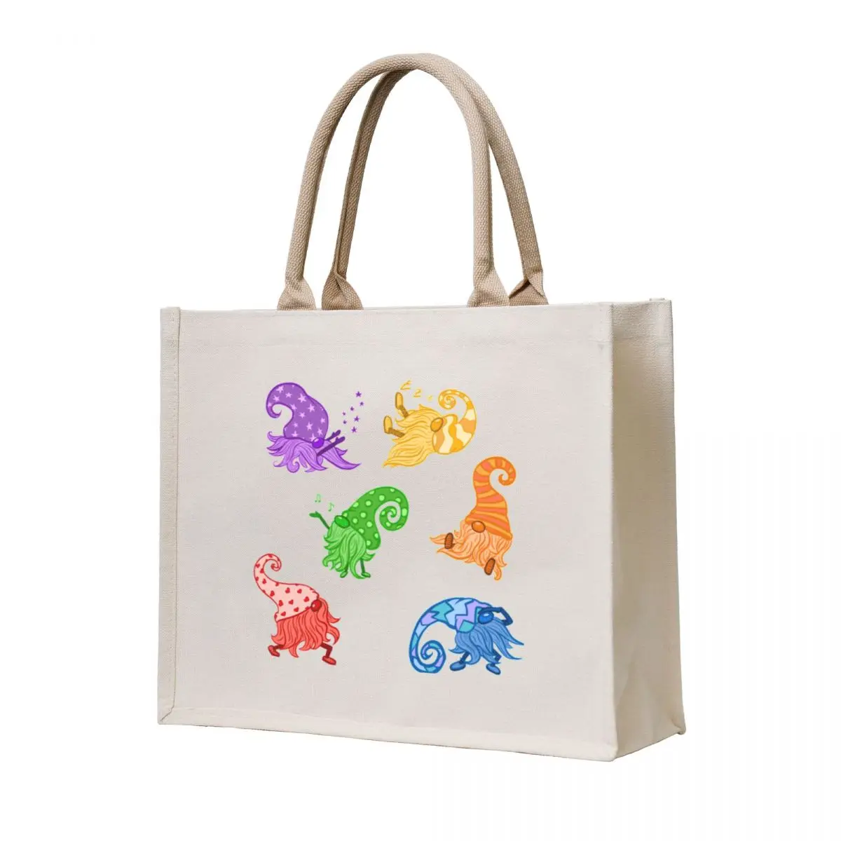 

Cute gnomes Tote Bag Women's shopper bag bag for beach eco folding