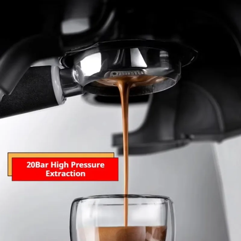 Double Boiler Semi-Automatic Coffee Maker