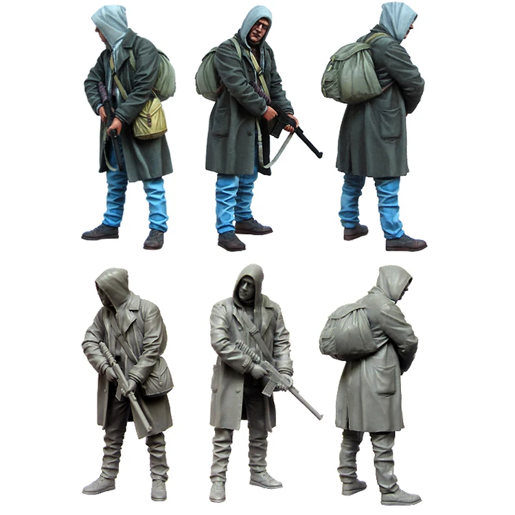 1/35 Stalker, Resin Model Soldier GK, Unassembled and unpainted kit