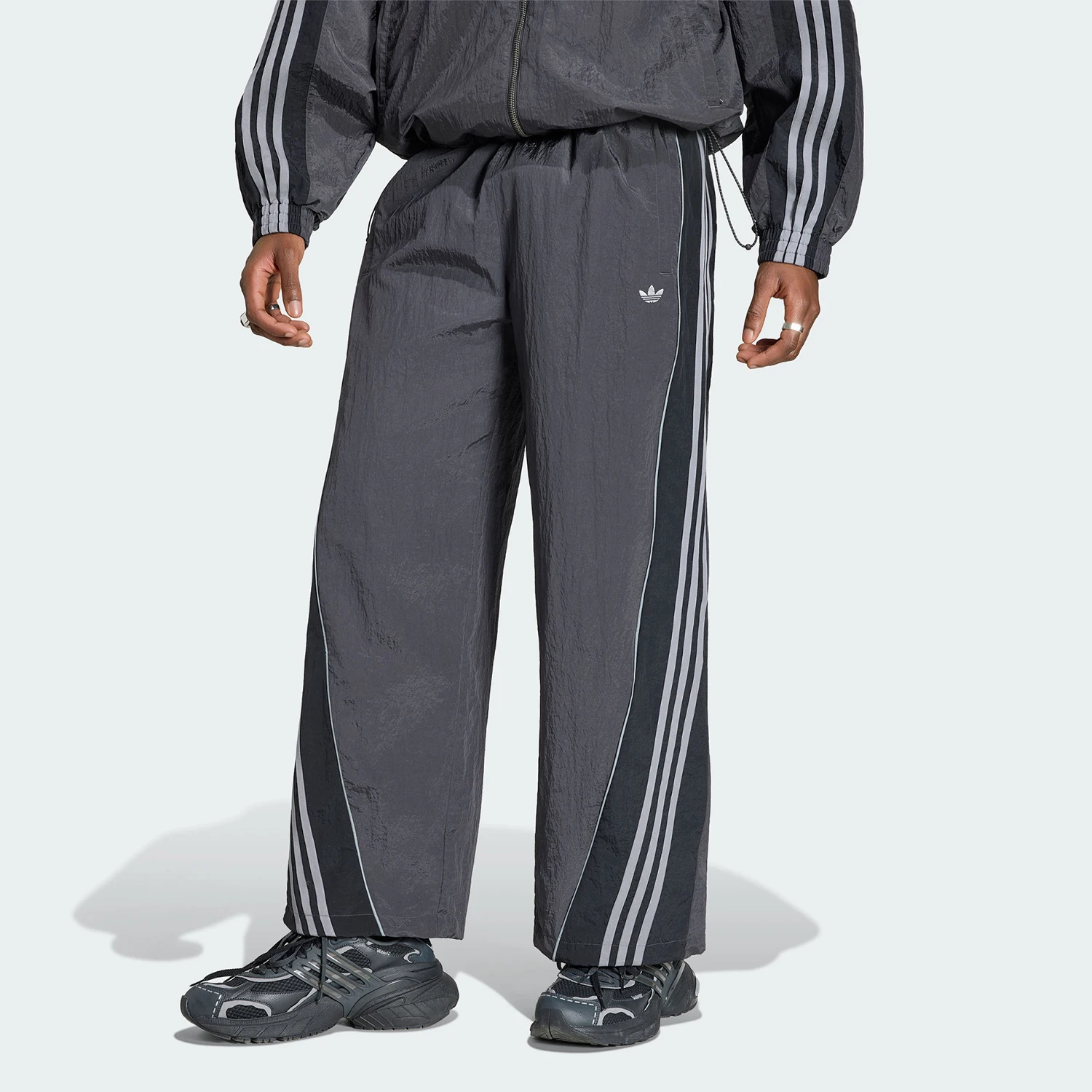 Adidas genuine clover men's casual retro skin friendly loose pants KX4833