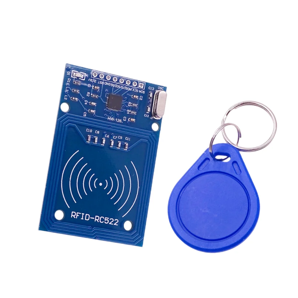 MFRC-522 RC-522 RC522 13.56MHz RFID Module For arduino Kit SPI Writer Reader IC Card with the IC card with Software UNO